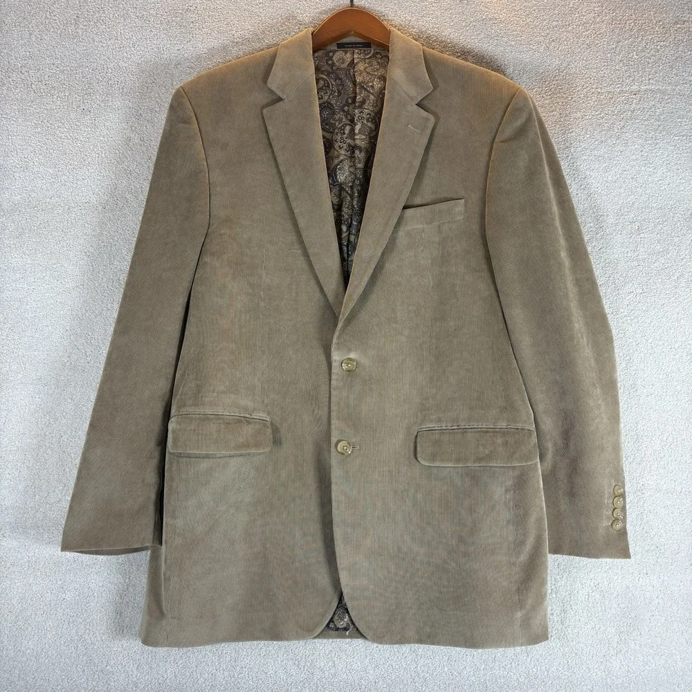Ralph Lauren Expressly for Dillard's Men's 41L Corduroy Blazer Sport Coat Jacket